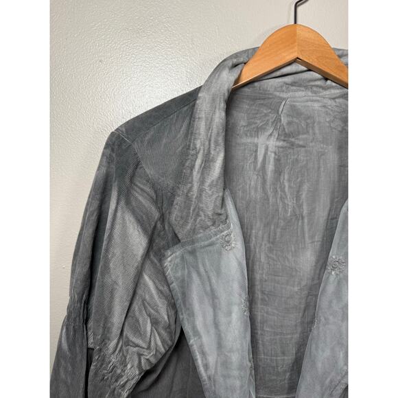 Victorian Trading Company Smoked Lace Fine Corduroy Jacket size 1x/2x - Picture 11 of 12